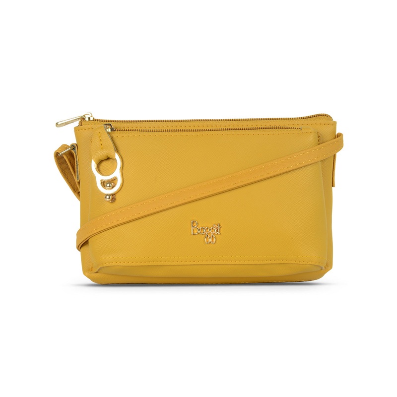 Loady Yellow Oversize Satchel Sling Bag