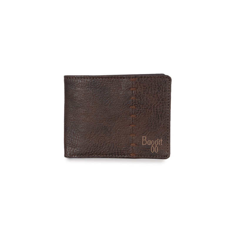 Mineral Brown Small Two Fold Wallet