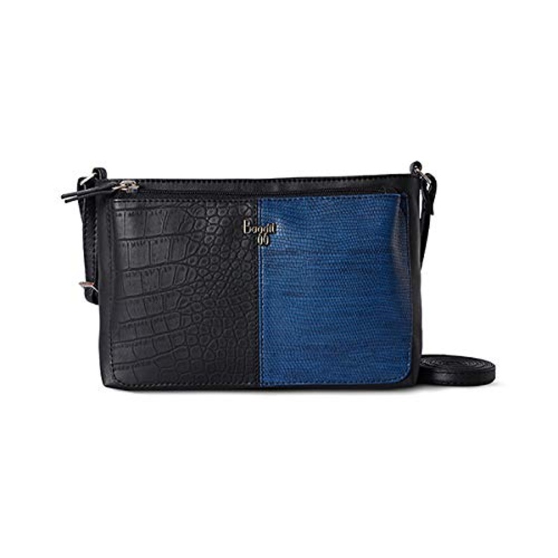 Resa Black Oversize Satchel Sling Bag