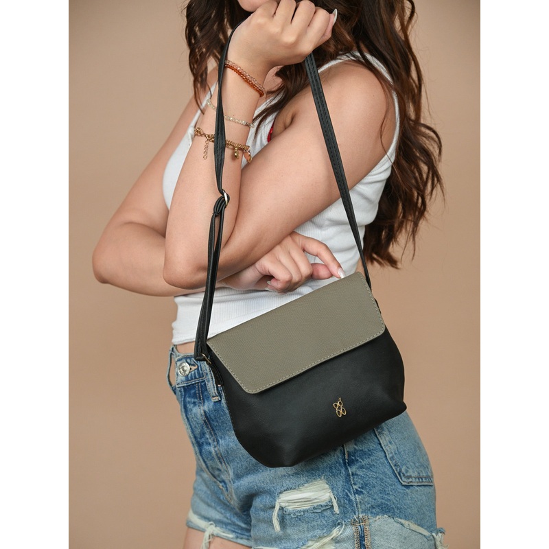 Royd Black XS Satchel Sling Bags