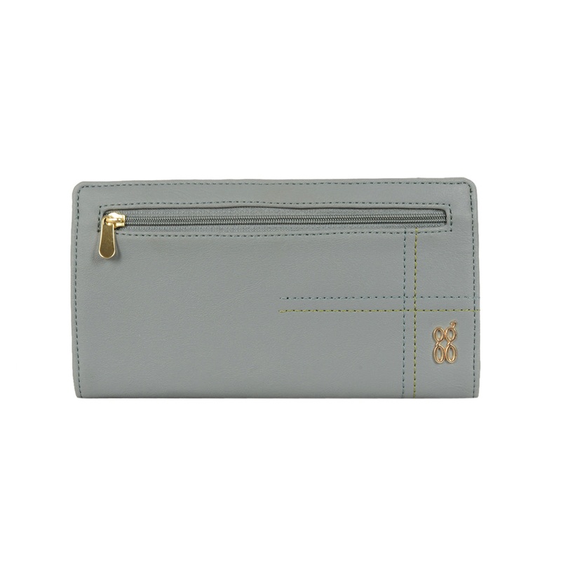 Stall Blue Large Two Fold Wallets