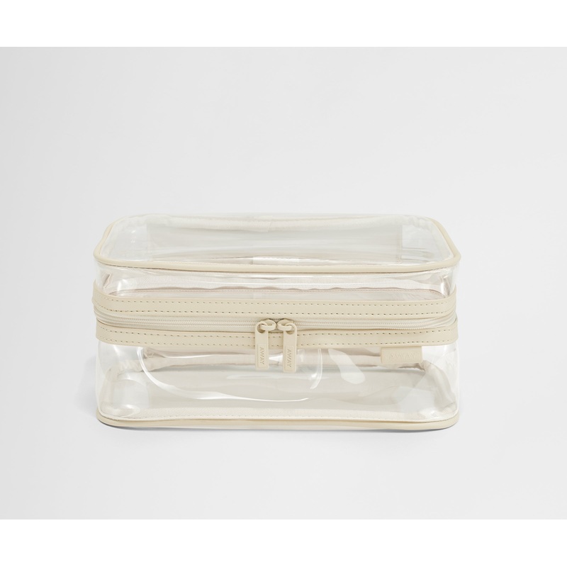 Clear Toiletry Bag in Clear