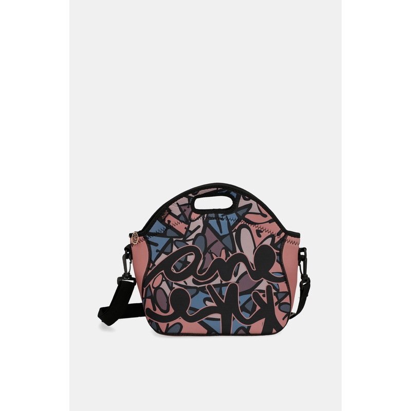 Imaginary neoprene food carrier bag