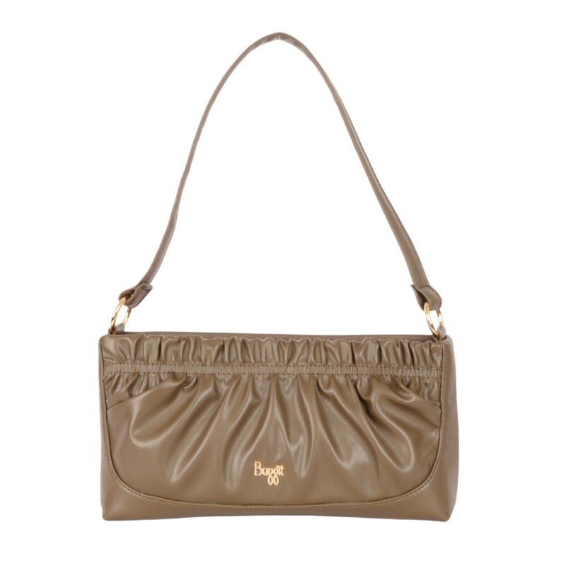 Neil Softella Forest Green Small Baguette Bags