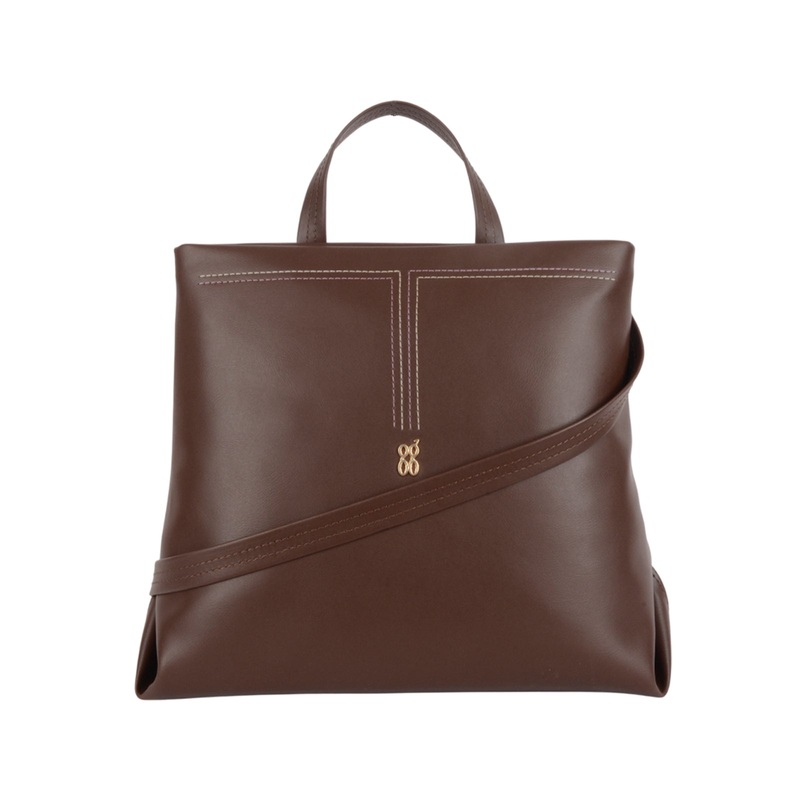 Nosh  Brown Medium Backpack Bag