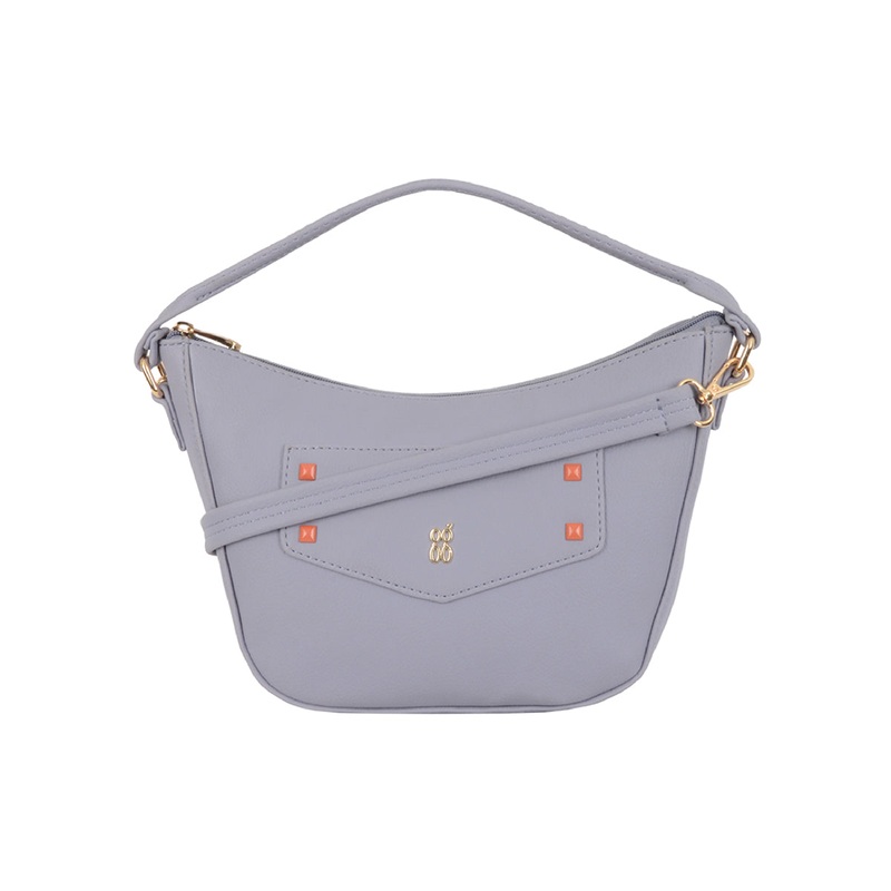 Oimi  Purple Small Saddle Bag