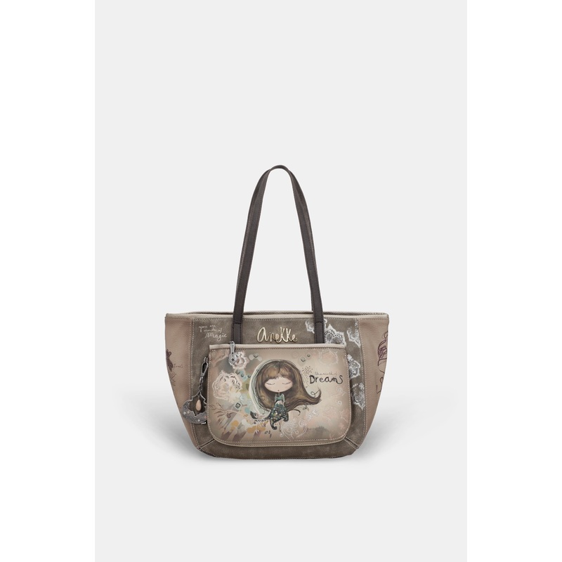Real large shoulder bag