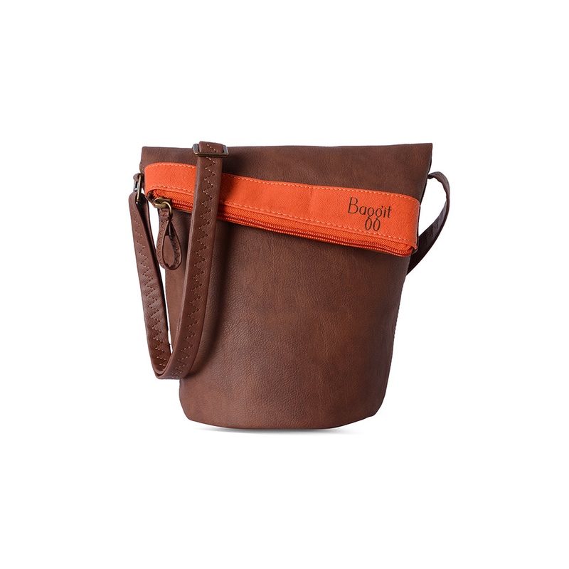 Refined Brown Small Hobo Bag