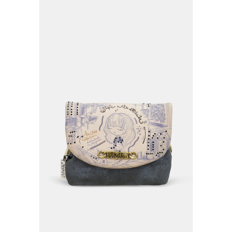 Studio coin purse with flap
