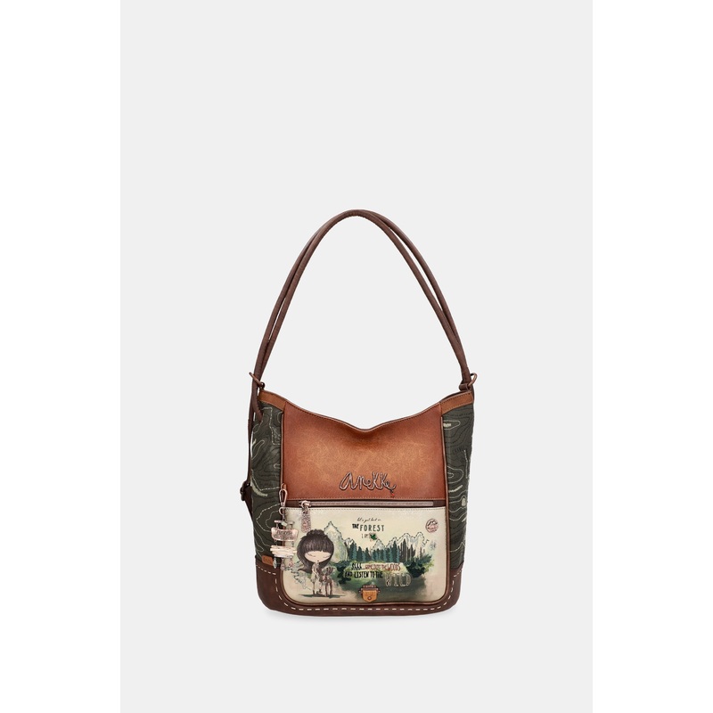 The Forest shoulder bag convertible into a backpack The Forest