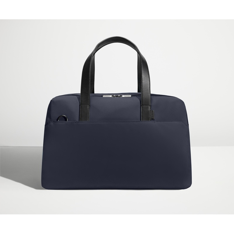 The Overnight Bag in Navy Blue