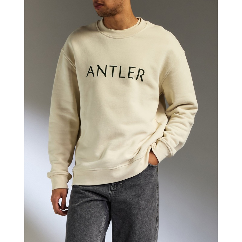 Travel Essential Sweatshirt in Cream