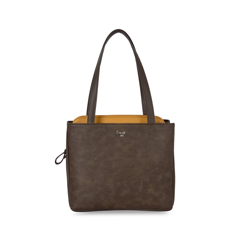 Tristan Brown Small Tote Bag
