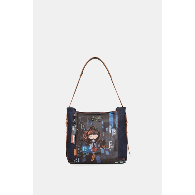 Contemporary large shoulder bag