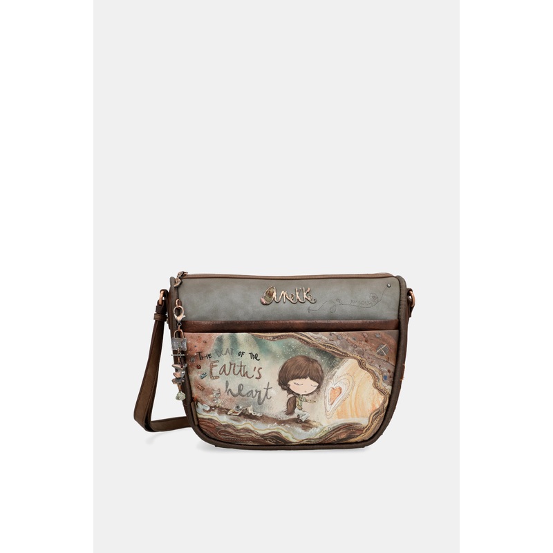 Core 3-compartment crossbody bag
