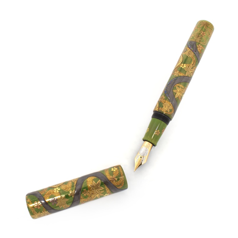 Danitrio GK-1028 Genkai "Shunju Soka" Flowers in Spring & Autumn Fountain Pen