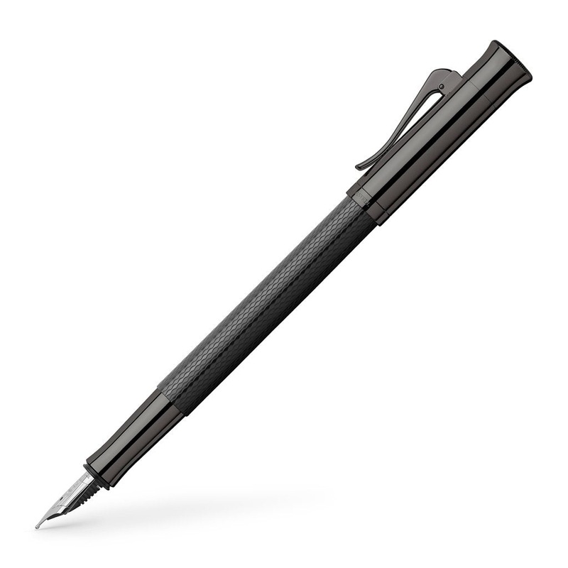 Graf Von Faber-Castell Guilloche Black Edition Fountain Pen