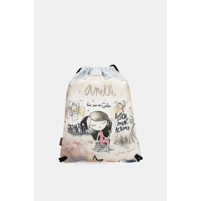 Hollywood fabric drawstring backpack