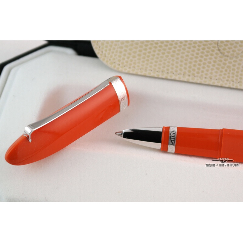 Omas 360 Hi-Tech Mezzo Orange Rollerball Pen - Extremely Rare!!