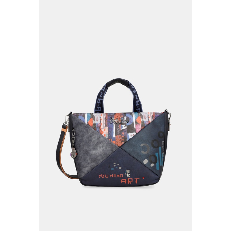 Origami large shoulder bag