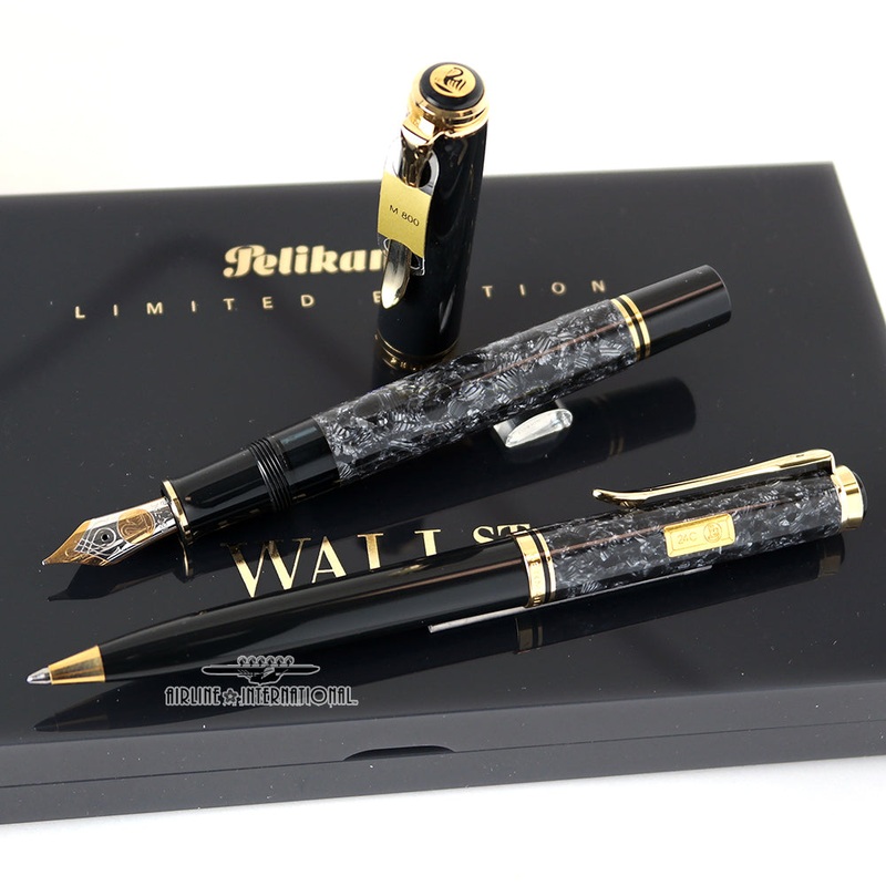 Pelikan Wall Street Limited Edition M800 Fountain Pen & Ballpoint Set