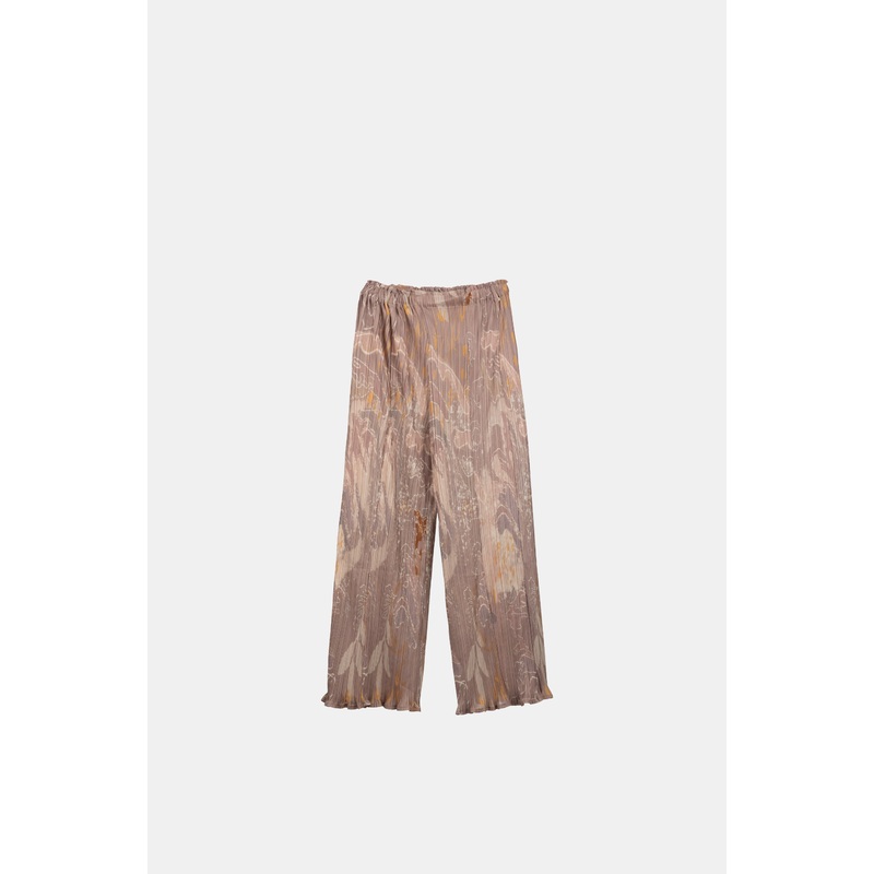Printed fluid pants