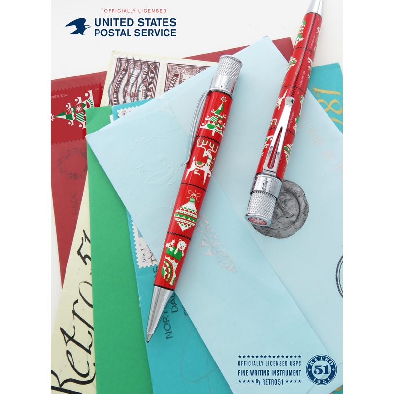 Retro 51 Christmas Tornado USPS Holiday Stamp (PRR-2182)