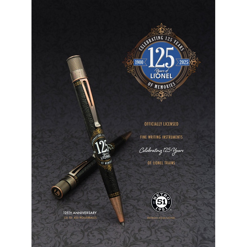 Retro 51 Lionel Trains - 125th Anniversary Tribute Rollerball | LTR-2505-LE
