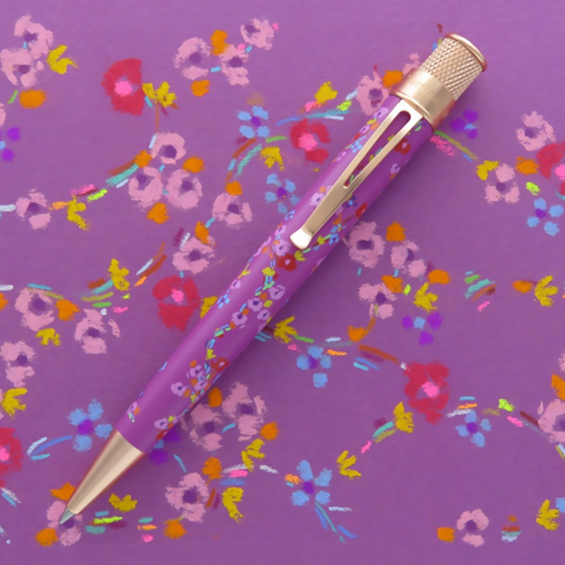 Retro 51 Petals and Pastels Limited Edition Rollerball Pen | XRR-22P01