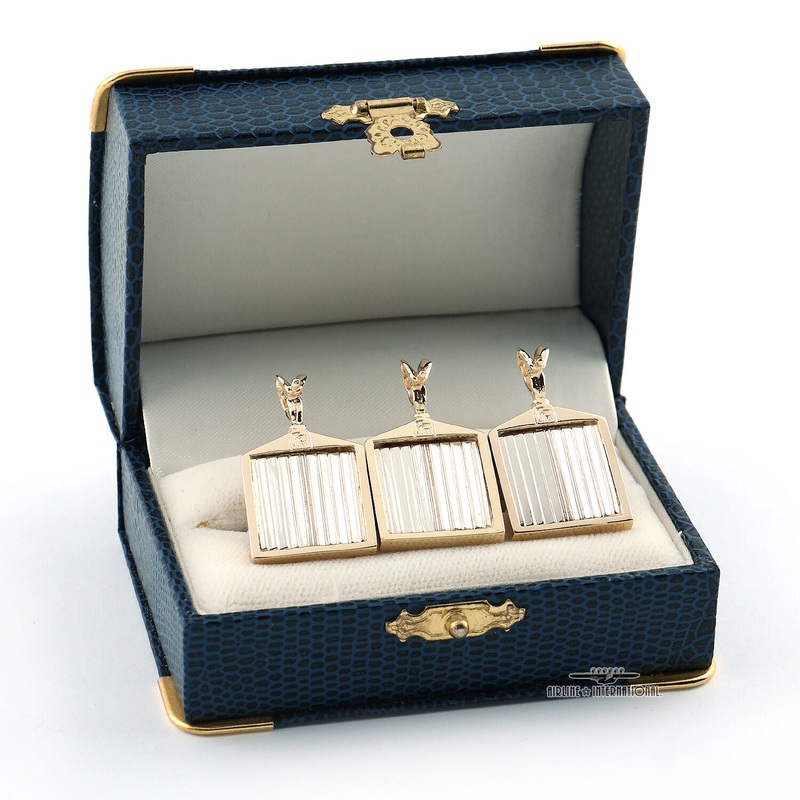 Rolls Royce Solid 18k Gold Cufflinks and Tie Tack