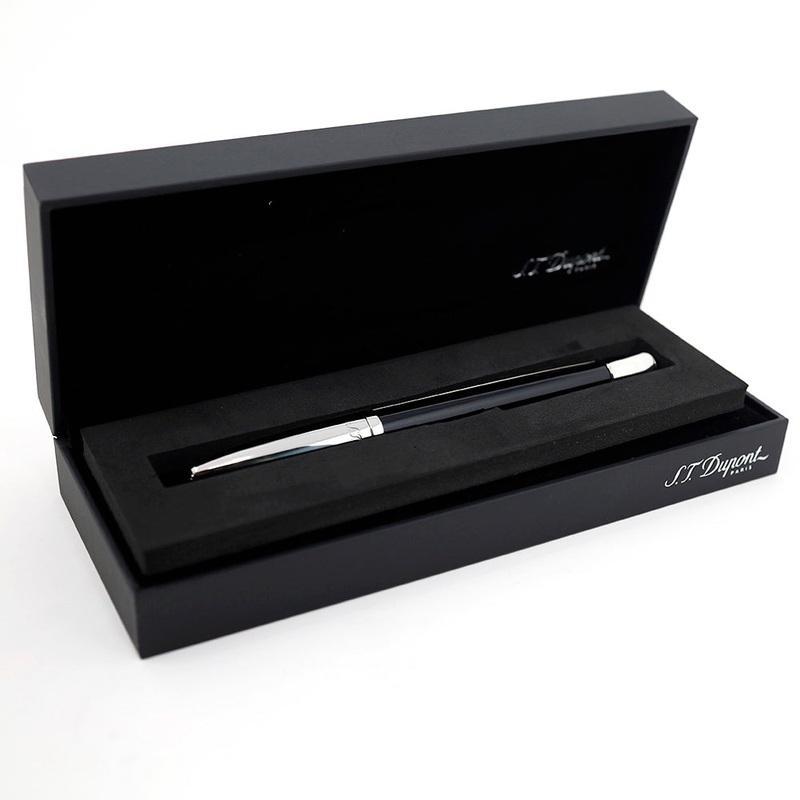 S.T. Dupont Defi Black & Palladium Multi-Function Pen - Floor Model