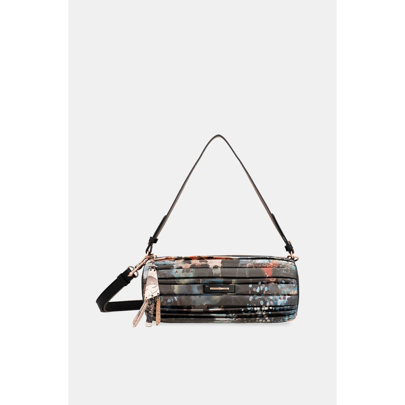 Shen Palette pleated cylindrical bag