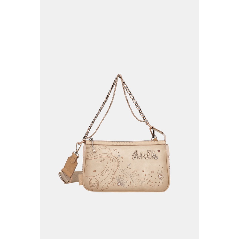 Studio nude baguette bag