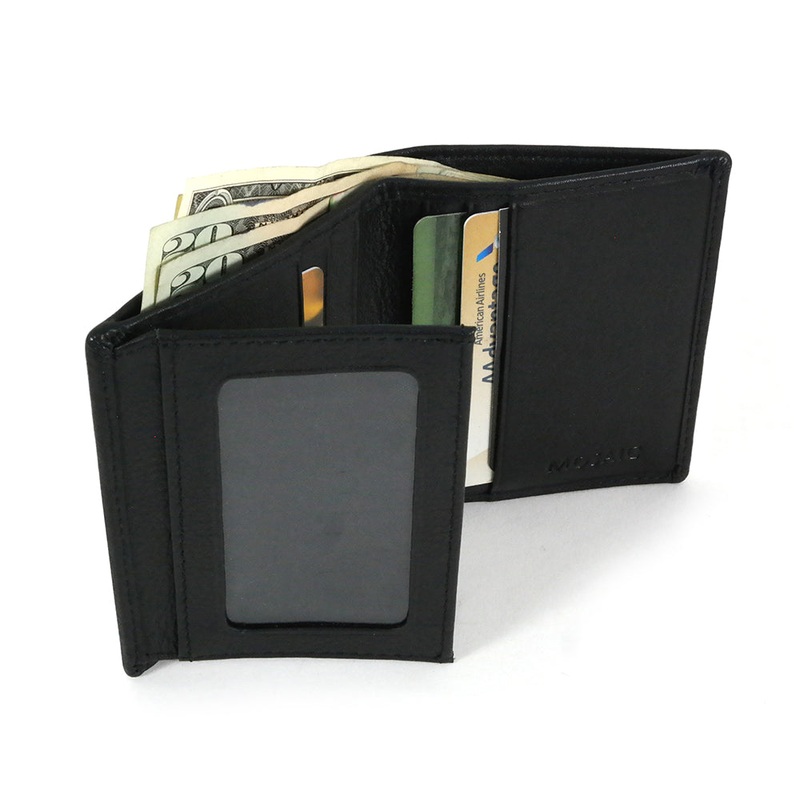 ID Guardian Napa Leather Extra Page 2-Fold Wallet