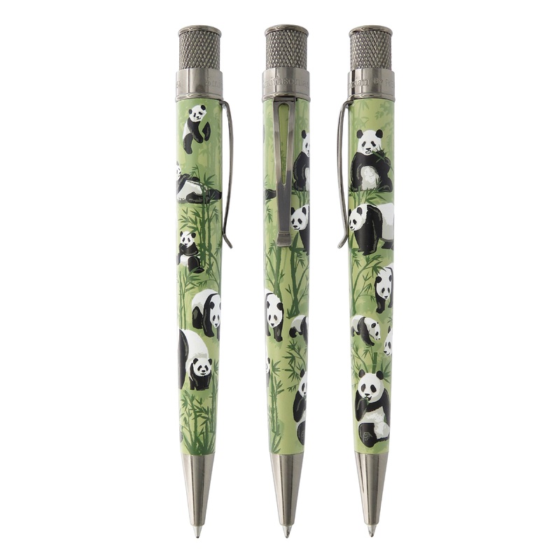 Retro 51 Smithsonian National Zoo Panda Rollerball Pen (SRR-2203)