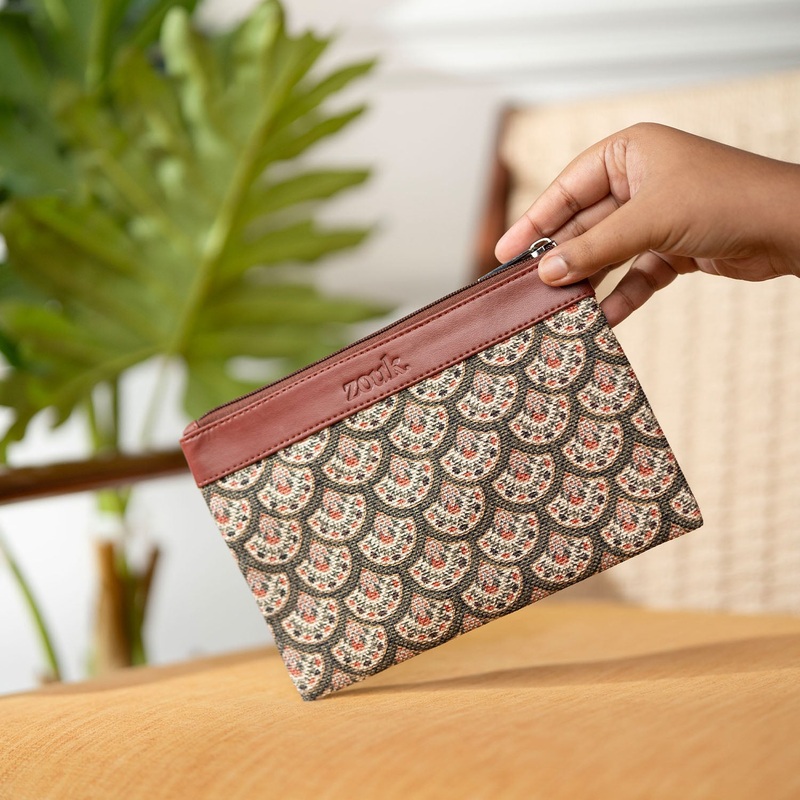 Fatehpur Fresco Cosmetic Pouch