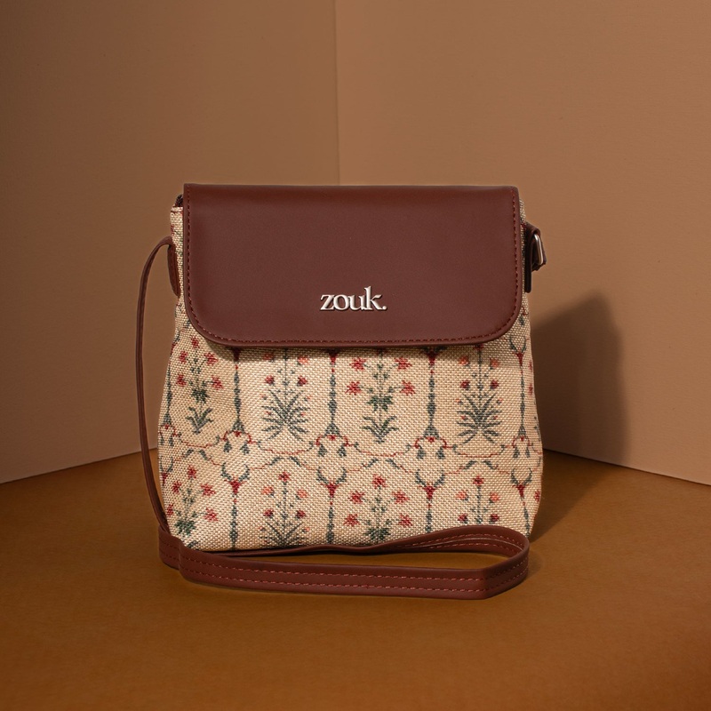 Taj Nakashi Flap Sling Bag