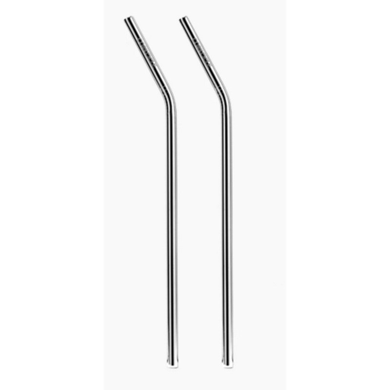 Corkcicle Tumbler Metal Straws (x2)