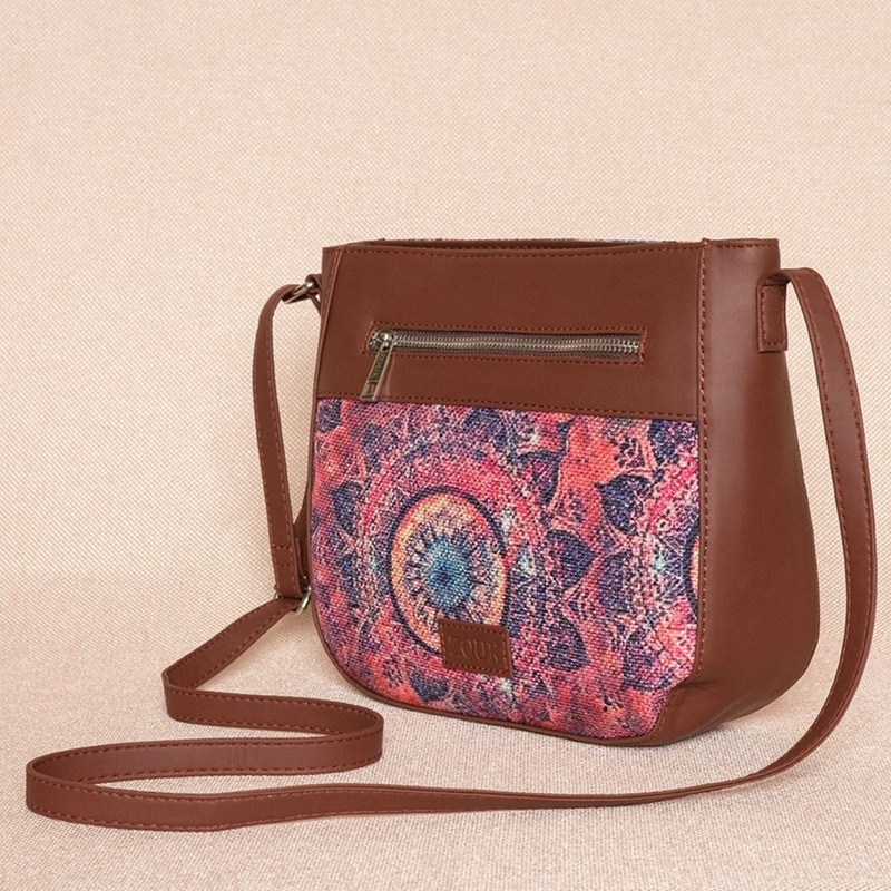 Space Chakra U-Shaped Sling Bag