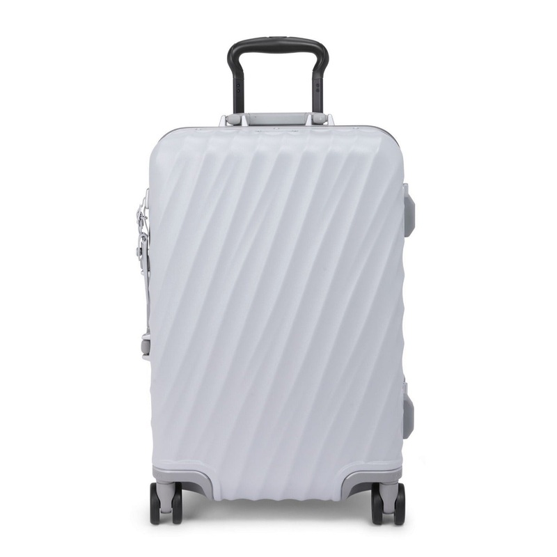 Tumi 19 Degree Frame Intl 4-Whl Carry-On - Pearl Grey Texture
